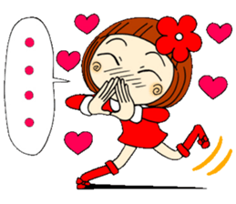 Castor bean-chan 15 emotions 40 sticker #8387555