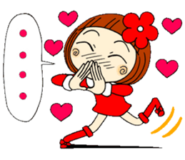 Castor bean-chan 15 emotions 40 sticker #8387555