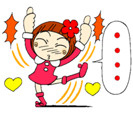Castor bean-chan 15 emotions 40 sticker #8387556