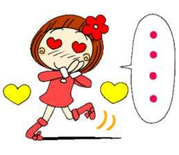 Castor bean-chan 15 emotions 40 sticker #8387557