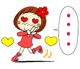 Castor bean-chan 15 emotions 40 sticker #8387557