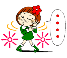 Castor bean-chan 15 emotions 40 sticker #8387559