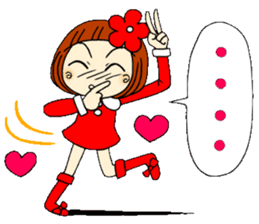 Castor bean-chan 15 emotions 40 sticker #8387560