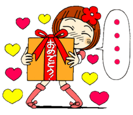 Castor bean-chan 15 emotions 40 sticker #8387562