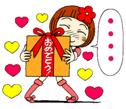 Castor bean-chan 15 emotions 40 sticker #8387562