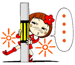 Castor bean-chan 15 emotions 40 sticker #8387563