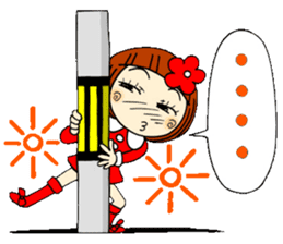 Castor bean-chan 15 emotions 40 sticker #8387563