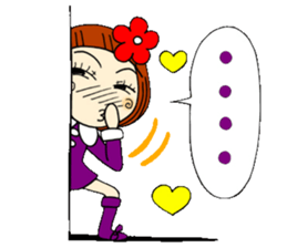 Castor bean-chan 15 emotions 40 sticker #8387564