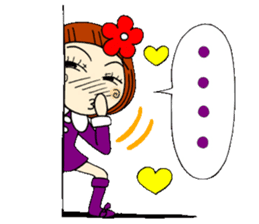 Castor bean-chan 15 emotions 40 sticker #8387564