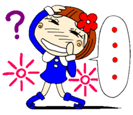 Castor bean-chan 15 emotions 40 sticker #8387567