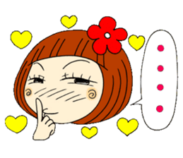 Castor bean-chan 15 emotions 40 sticker #8387572