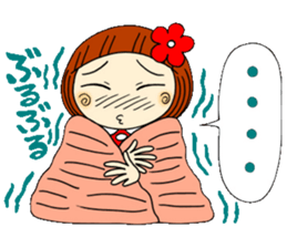 Castor bean-chan 15 emotions 40 sticker #8387573