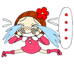 Castor bean-chan 15 emotions 40 sticker #8387574