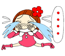 Castor bean-chan 15 emotions 40 sticker #8387574