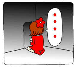 Castor bean-chan 15 emotions 40 sticker #8387575