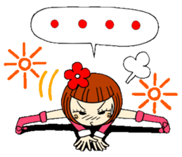Castor bean-chan 15 emotions 40 sticker #8387577