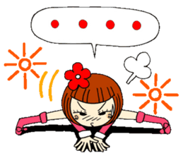 Castor bean-chan 15 emotions 40 sticker #8387577
