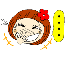 Castor bean-chan 15 emotions 40 sticker #8387581