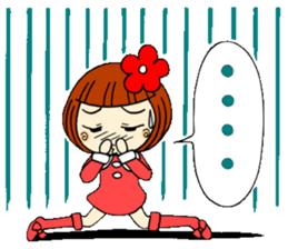 Castor bean-chan 15 emotions 40 sticker #8387583