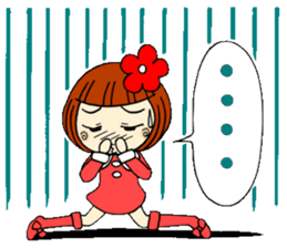 Castor bean-chan 15 emotions 40 sticker #8387583