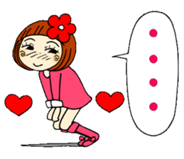 Castor bean-chan 15 emotions 40 sticker #8387584