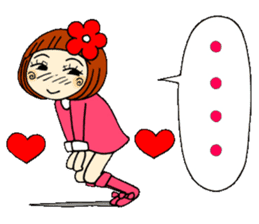 Castor bean-chan 15 emotions 40 sticker #8387584