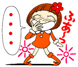 Castor bean-chan 15 emotions 40 sticker #8387585