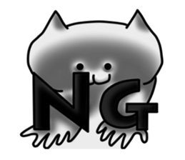 I cat sticker #8387589