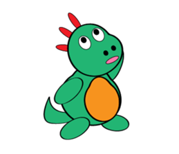 Stupid dragon sticker #8387634