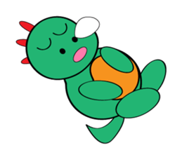 Stupid dragon sticker #8387637