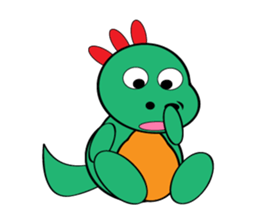 Stupid dragon sticker #8387639