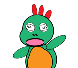 Stupid dragon sticker #8387647