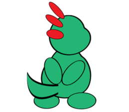 Stupid dragon sticker #8387659