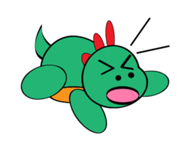 Stupid dragon sticker #8387663