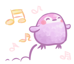 Couple of a penguin for girlfriend sticker #8387743