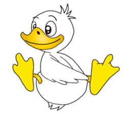 Hustle Duck sticker #8388309