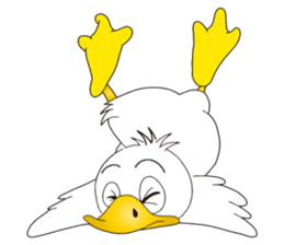 Hustle Duck sticker #8388311