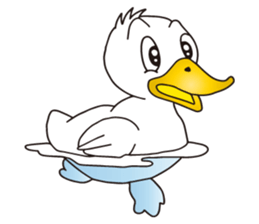 Hustle Duck sticker #8388314