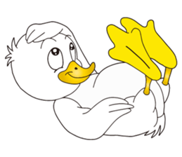 Hustle Duck sticker #8388316