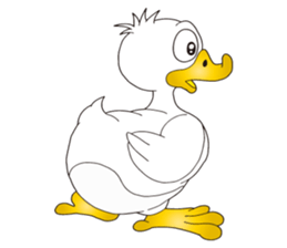 Hustle Duck sticker #8388318