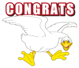 Hustle Duck sticker #8388328