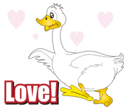 Hustle Duck sticker #8388331