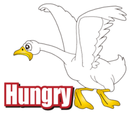 Hustle Duck sticker #8388337