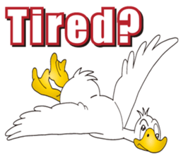 Hustle Duck sticker #8388342