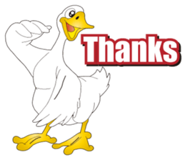 Hustle Duck sticker #8388344