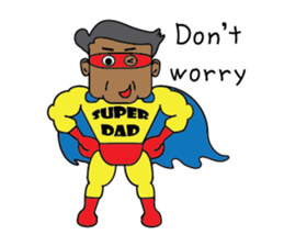 My Dad is My Hero sticker #8388508