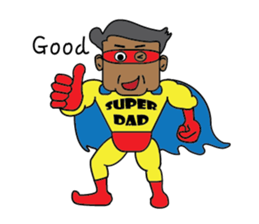 My Dad is My Hero sticker #8388514