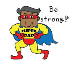 My Dad is My Hero sticker #8388515