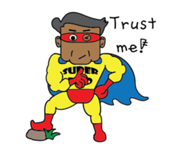 My Dad is My Hero sticker #8388516