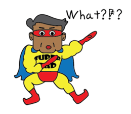 My Dad is My Hero sticker #8388521